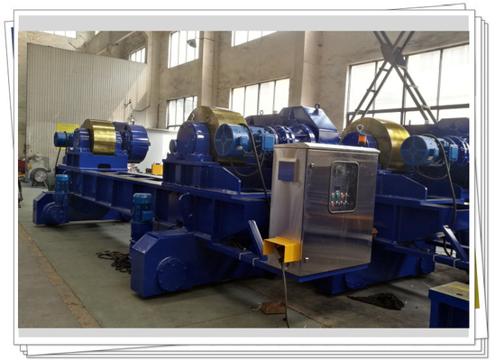 SWL 600T motorisierte reisenden schweißenden Rotator mit hydraulischem Spannbehälter-Durchmesser 10M