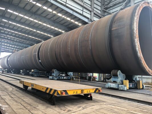Ronniewell selbst ausrichtende Schweißrotatoren für den Durchmesser 5-12 m Offshore Windturm Fertigung
