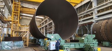 Hydraulischer Hochwindensitz herauf Schweißens-Rotator des Rohr-1000T