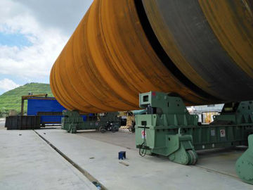 2000 t-Stahlfelge-Hochleistungsbehälter, der Rolls dreht