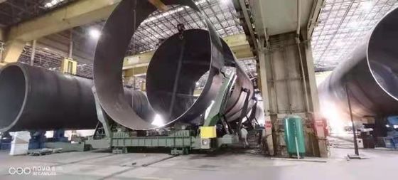 Rohr-schweißende Rollen PU-400T für 13m Offshore-Monopile