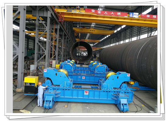 Offshoregrundlage Monopile 1200t schweißende Drehen-Rolle