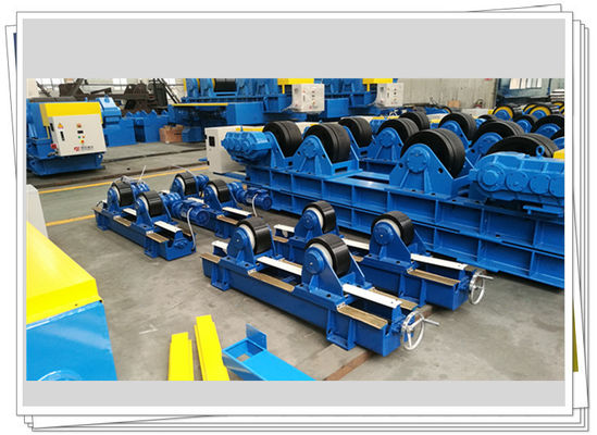 Selbstzentrierender Rohr-Schweißens-Rotator-Gummirad Stepless 5t