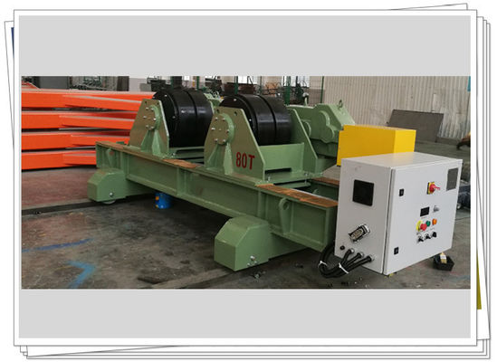 Überquerung des schweißenden Rollen-Behälter-Turm-Gummirad-Materials des Rohr-80t