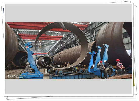 Behälter des Ellipsen-Schiff-1000mm, der wachsende Linie Rolls dreht