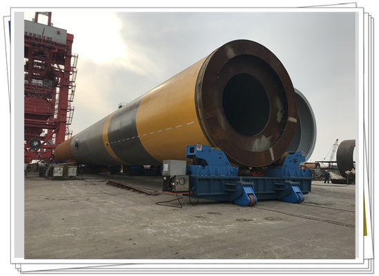 Offshorewind-Energie-Schweißens-Rotator Monopiles-Schluss bauen Linie zusammen
